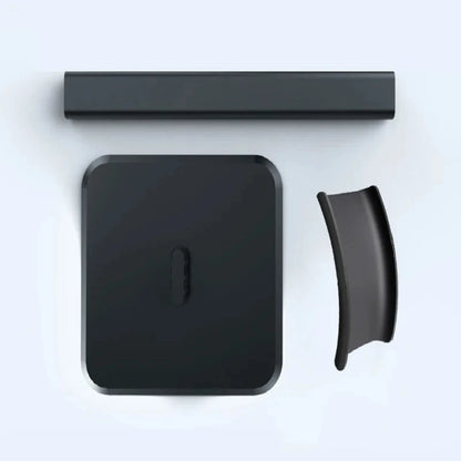 Black Universal Aluminum Alloy Headphone Stand Durable Desktop Gaming Headset Holder Multimedia Accessory for Earphones