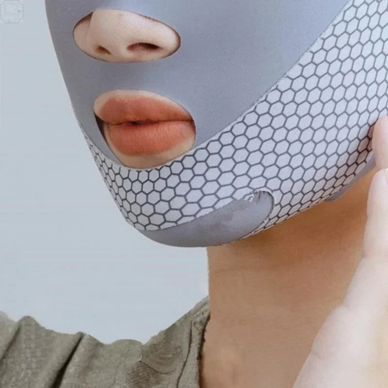 Sleep Face V Shaper Slimming Bandage Double Chin Reducer Comfortable Facial Lift Massage Thinning Band for Better Appearance